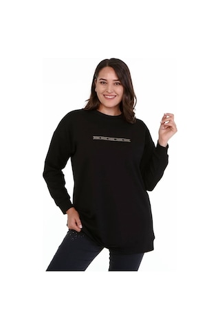 Myline Örme Baskılı Sweatshirt