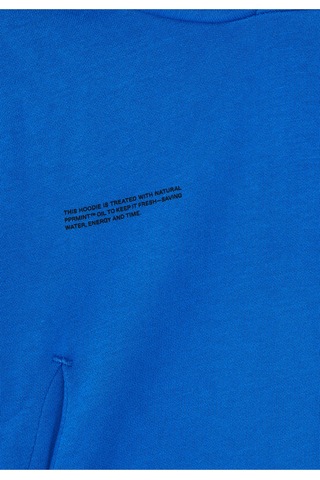 Pangaia Çocuklar Için Kapüşonlu Sweatshirt - Mavi