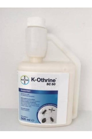 K Othrıne Bayer 500 Ml K-Othrine Sc 50 Kokusuz Bit Pire Hamamböceği Kene Tahtakurusu Ilacı