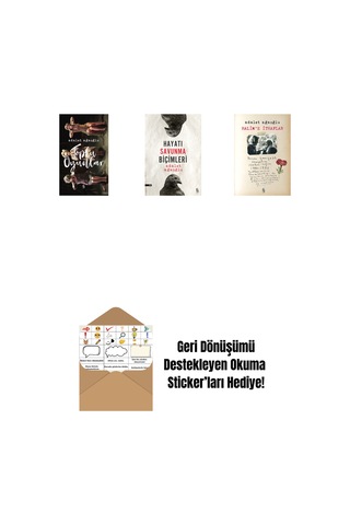 Toplu Oyunlar Ciltli + Hayatı Savunma Biçimleri + Halim'e İthaflar + Okuma Sticker'ları
