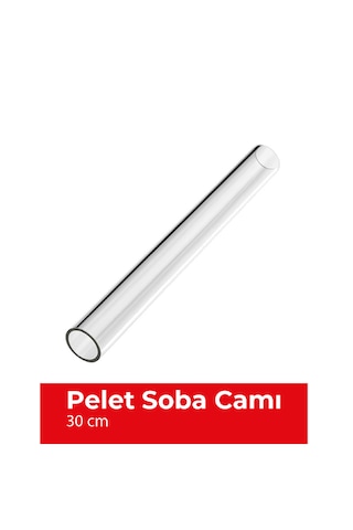 Pelet Soba Camı 30 Cm Pelet Soba Camı 30 Cm