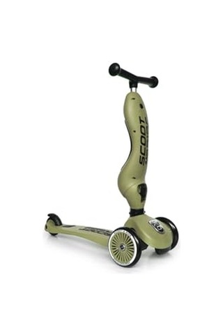 Scoot And Ride Highwaykick 1 Oturaklı Çocukscooter Olive 160629-00001 Açık Mavi
