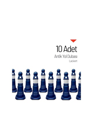 10'lu Antik Yol Dubası Seti Lacivert-3739
