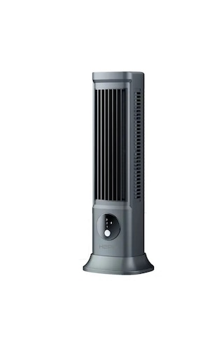 Hp-f21 Usb Şarjlı Sessiz Kule Tipi Masaüstü Mini Fan 3 Kademe Ofi