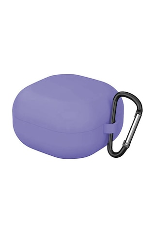Forzacase Samsung Galaxy Buds 4 / 4 Pro İle Uyumlu Anahtar Askılıklı Bluetooth Kulaklık Kılıfı - Fc1216 Lila