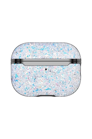 Tedar Onegif Apple Airpods Uyumlu Pro 2 2.nesil Bright Simli Airpods Uyumlu Kapak - Gümüş Najmaddin