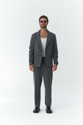 Mai Collection Mai Studios Co. Orlando Füme Erkek Ceket Pantolon Takım Füme
