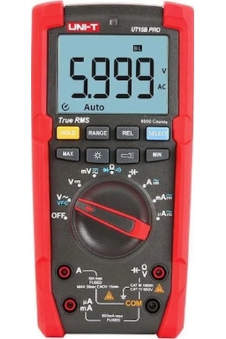 Unı-t Ut 15b Pro True Rms Dijital Multimetre Ac/dc 1000v 10a