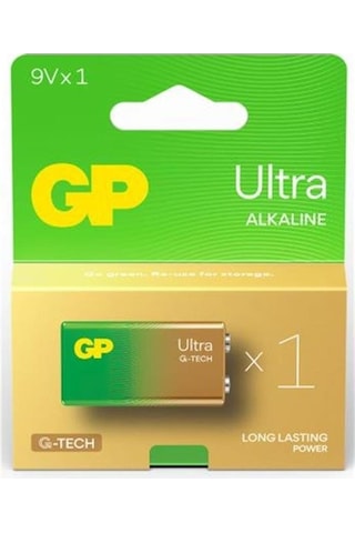 Gp G-tech 9v Ultra Alkalin Pil Tekli Paket Gp1604au