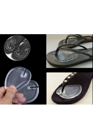 Büro Ev Ofis Personeli İçin Maksi Ayak Parmak Arası Terlik Jeli