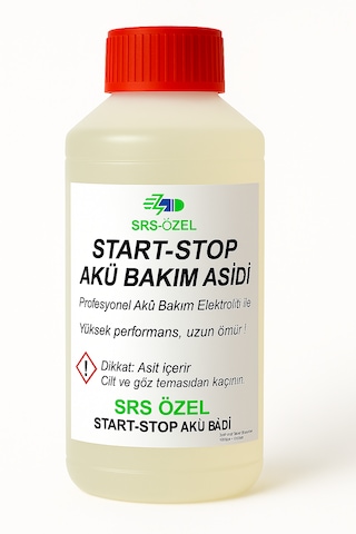 Agm Akü Bakım Asidi, Start-stop Akü, Akü Canlandırma, Akü Bakım Sıvısı