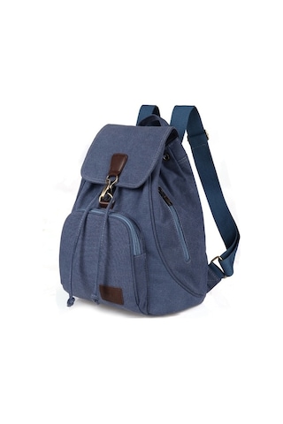 Maoyaya Kadın Öğrenci Laptop Çantası Mavi, Tuval Sırt Çantası Mavi