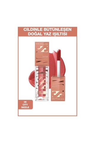 Maybelline New York Sunkisser Likit Allık 06 City Sizzle