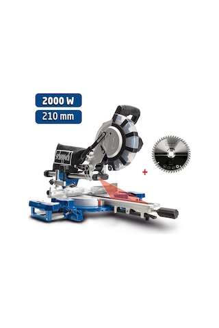 Scheppach HM216SPX 2000 W Gönye Kesme Makinesi 210 MM