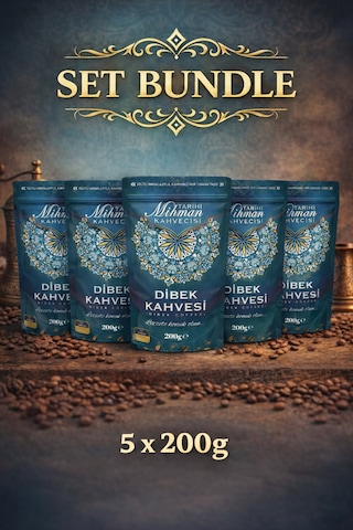 Mihman Dibek Kahvesi 1000 Gr Geleneksel