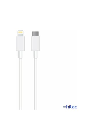 ScHitec 6A 100W iOS Uyumlu Type-C Lightning 3M Hızlı Şarj Kablo