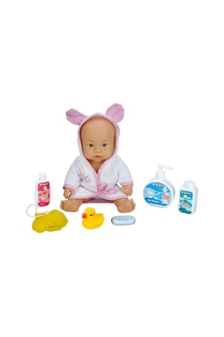 030031 Nessiworld Banyo Zamanı Bebek Seti, 35 Cm / +3 Yaş Adet Fiyatıdır