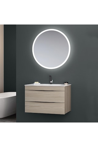 Orka Vento 60 Cm Mdf Glassgow Banyo Dolabı Takımı Çok Renkli