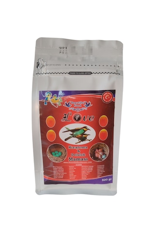 Beautiful Food Mama 500 Gr Love Kızıştırma Ve Doluluk Kuş Maması Beautiful Food Mama 500 Gr Love Kızıştırma Ve Doluluk Kuş Maması