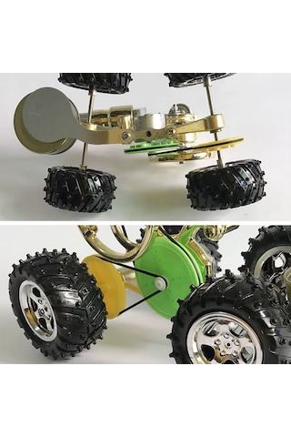 Ece Stirling Arabası Deney Seti Stirling Motoru Montajlı Metal