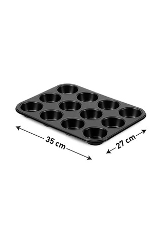 Muffin, Kek Kalıbı 6 Lı, 12 Li Ve 24 Lü 012 Çok Renkli