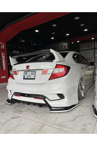 Honda Fb7 Nks Arka Tampon 2012... ---fibersan Tuning