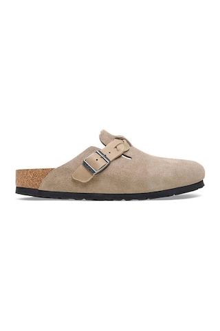 Birkenstock Boston Braided Kadın Terlik - Boz Koyu Bej