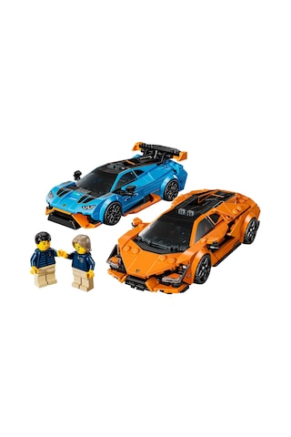 LEGO® Speed Champions Lamborghini Revuelto ve Huracán STO 77238 - 10 Yaş ve Üzeri Çocuklar için Yaratıcı Oyuncak Yapım Seti (607P)