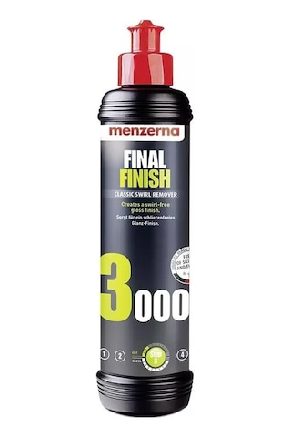 Menzerna 400 Green-3000 Kalın Pasta Hare Cila Seti 250 Ml Uygulama Pedi -366