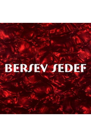 Sedef Kaplama Malzemesi Kırmızı 35x160 Cm Boyutlarında Bordo - Kırmızı