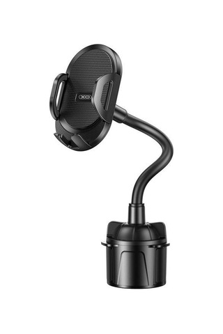 C105 Bardaklık Uyumlu 360 Dönen Otomatik Kilit Ayarlanabilir 3d Silikon Araç İçi Telefon Tutucu