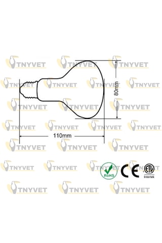 Tnyvet 100 Watt / Gün Işığı Güneş Lambası Isıtıcı Lamb