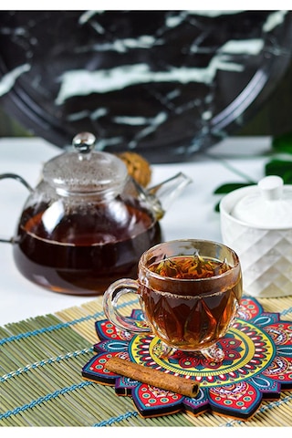 Tanay Süzen Bardak Poşet 2gr X 25 Li Sallama Siyah Çay 100% İthal Black Teabag X 4 Adet