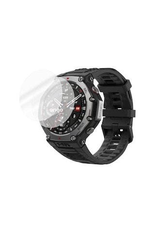 Amazfit T-rex 3 Ekran Koruyucu Film Şeffaf Tpu 2'li Set