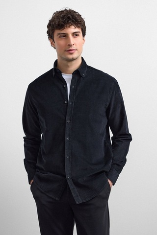 Backandbond Siyah Comfort Fit Gömlek