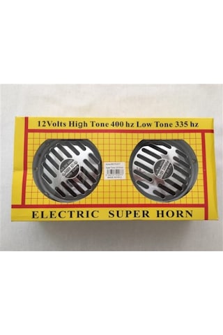 Hella Korna Krom 12V Electrıc Super Horn