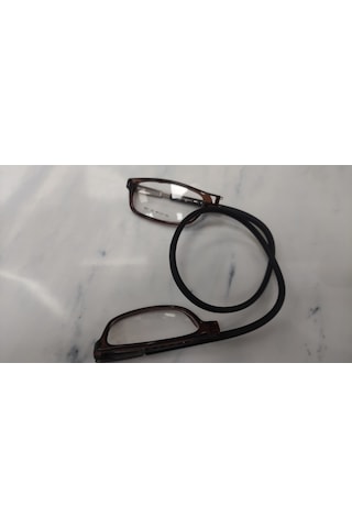 Vinaldi Vi631 Unisex Mıknatıslı Medium Mavi Işık Korumalı Gözlüğü Şeffaf - Kahverengi