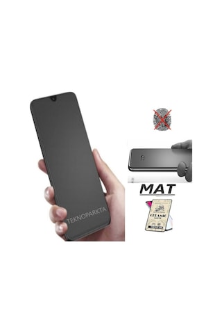 Huawei Nova Y70 Ekran Koruyucu Mat Seramik Tam Kaplayan Kırılmaz Esnek Cam Nano