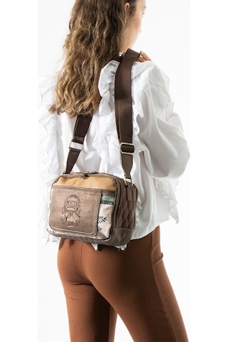 Baginn Retro Vegan Deri Amazing Ventis Kadın Postacı Çanta 27 18 Cm Suni Deri Omuz Çantası Çok Cepli Kahverengi