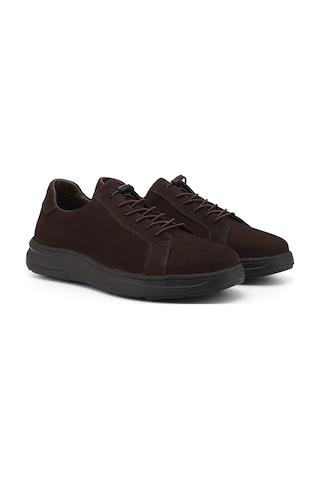 Gönderi(R) Gönderi R Erkek Kahve Nubuk Bağcıklı Hakiki Deri Sneaker Ddma85142873