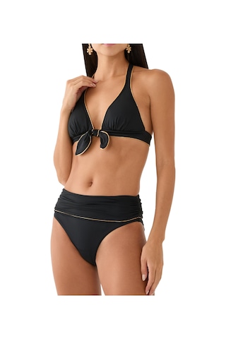 Naia Katlanabilir Bikini Altı - Plaj Ve Havuz Için Siyah