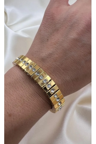 Bb Çelik Nomination Bileklik Altın - Gold