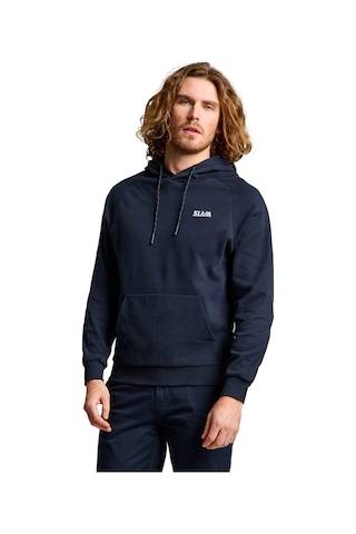 Slam Slam Deck Hoodie Erkek Mavi Sweatshirt W13 Lacivert