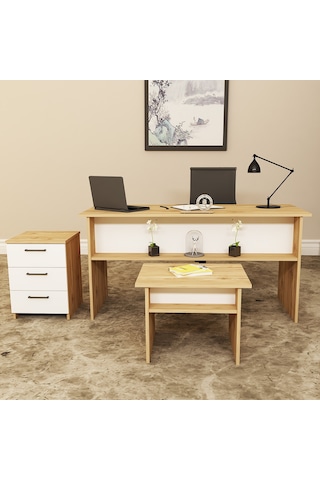 KALENDER DEKOR MERKÜR-1-2-3 OFİS BÜRO MASASI TAKIMI MRK02
