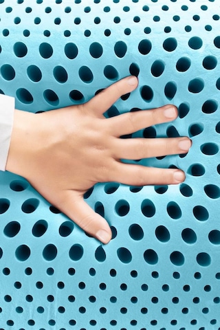 Viscofoam Air Terapi Hava Kanallı Ortopedik Yastık Visco Yastık Mavi 60x40x16cm