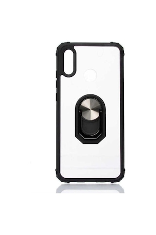 Huawei P Smart 2019 Kılıf Zore Mola Kapak Siyah