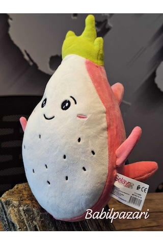 Neşeli Meyveler Serisi Ejder Meyvesi 28cm PEMBE