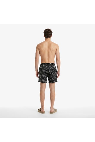 Nautıca Nautica Erkek Siyah Regular Fit Desenli Mayodesenlit65515t
