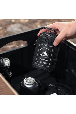 Ise Mount Naylon Örgü İpli Depolama Kılıfı Çanta Çok Amaçlı Seyahat Çok Renkli