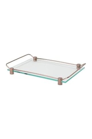 Banyo Tepsisi Cam/rose Renk 36x209x313 Mm Genel